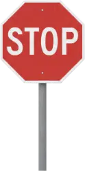En stoppskylt