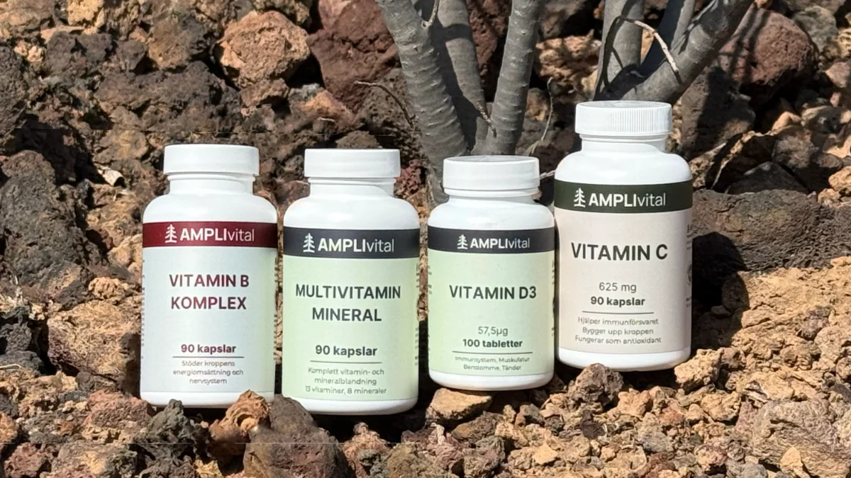 Burkar med vitaminer
