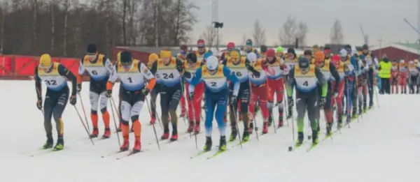 Västgötaloppets start för eliten