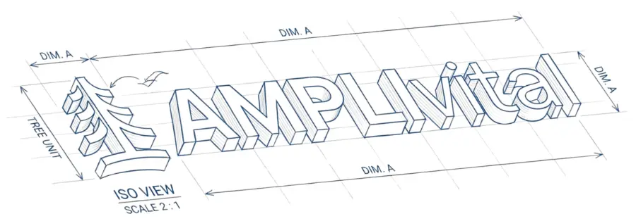 AMPLIvital logotyp