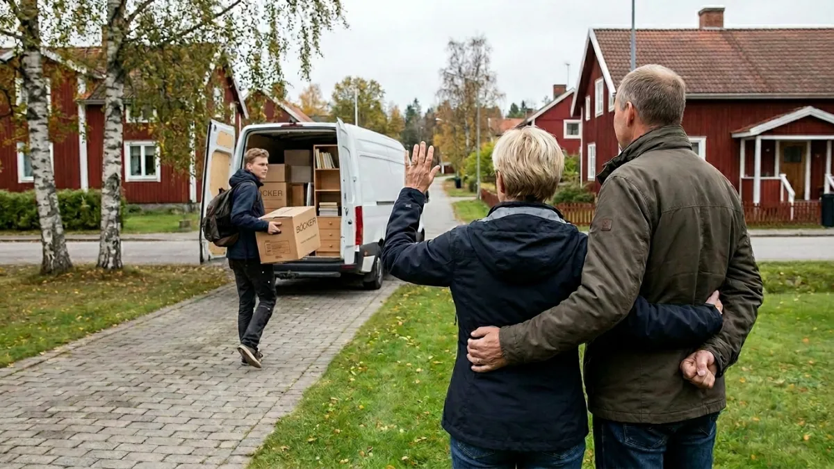 När barnen flyttar hemifrån – glädje och sorg