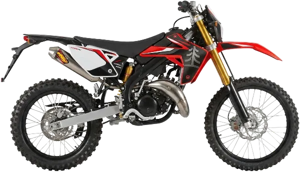 En crossmoped som är mycket finare än den vi köpte