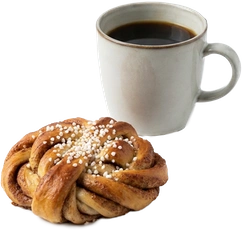 Kaffe och bulle